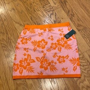 Wild fable tropical sweater skirt nwt